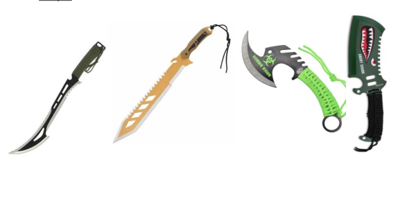 Evolution de la réglementation relative aux armes blanches