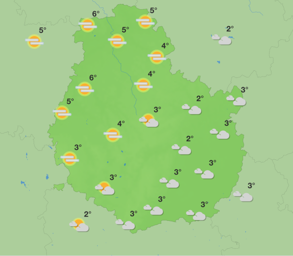 Météo en Côte-d’Or - Une semaine grise et humide avant un week-end arrosé