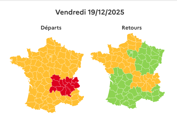 Vacances de fin d’année : un week-end de circulation très chargé du 19 au 21 décembre