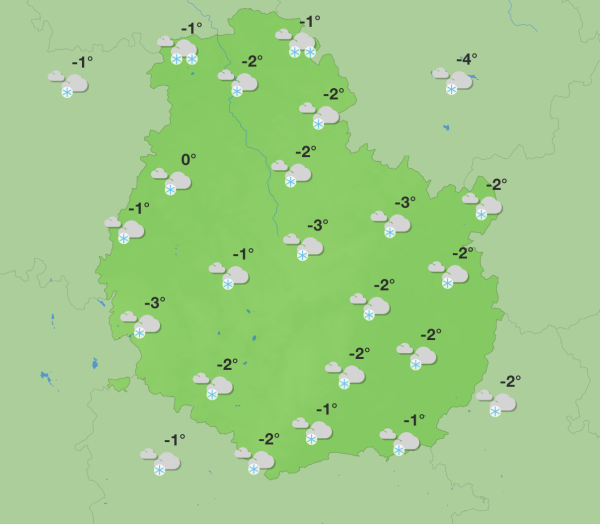 Météo - Neige, froid intense et redoux progressif attendus