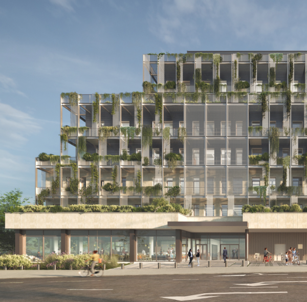 Dijon - Lancement des travaux du bâtiment SULLY Santenov, futur totem de l’innovation en santé