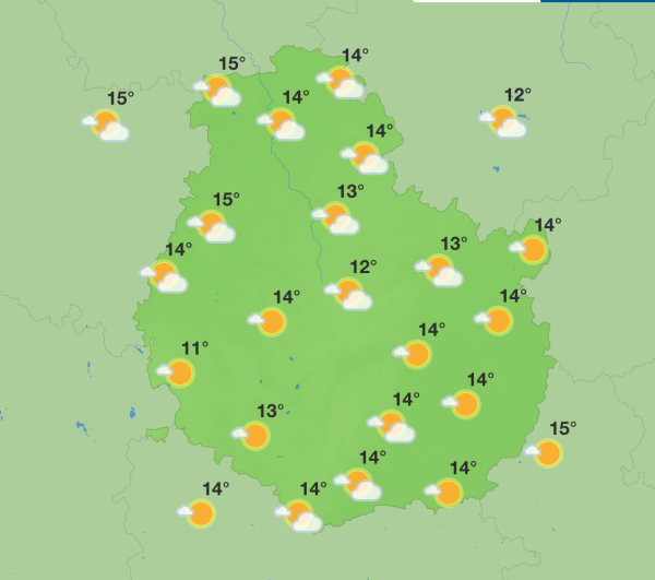 Météo en Côte-d’Or – Douceur en début de semaine, retour du froid ensuite