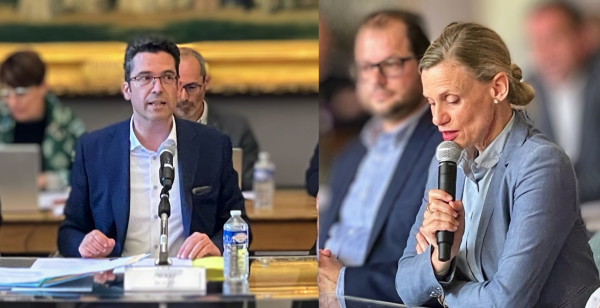 Beaune - Pierre Bolze face à Marie-Laure Rakic : un duel politique dès le premier conseil