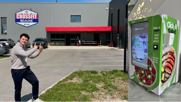 À Beaune, Click’N Salad réinvente la pause déjeuner… en distributeur pour manger sain, vite et à toute heure 
