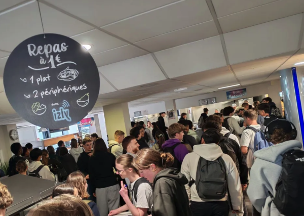 Généralisation des repas à un euro, une mesure qui plaît aux étudiants dijonnais