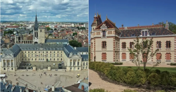 Monument préféré des Français : la villa Perrusson d'Écuisses et le palais des Ducs de Dijon présélectionnés