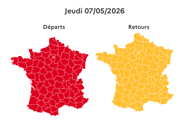 Trafic – Pont du 8 mai : un week-end chargé attendu sur les routes françaises