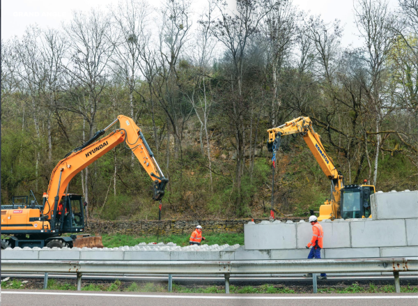 Après travaux de sécurisation de la falaise à hauteur de Créancey, la Côte-d’Orienne rouvre à la circulation dans son intégralité jeudi 4 juin