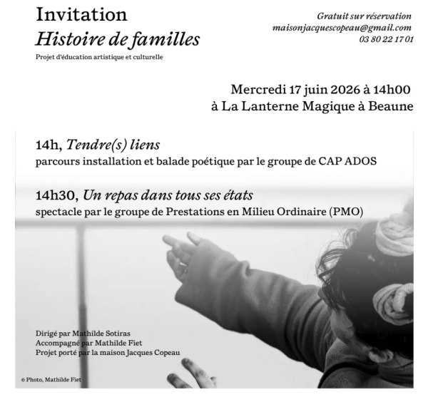 Beaune - Des adolescents et jeunes accompagnés montent sur scène ce mercredi pour partager leurs émotions "Histoire de familles"