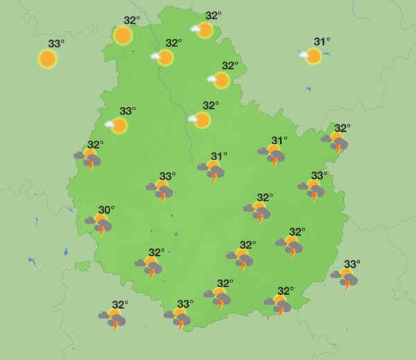 Météo en Côte-d’Or – Canicule en vue : jusqu’à 37°C attendus en Côte-d’Or cette semaine
