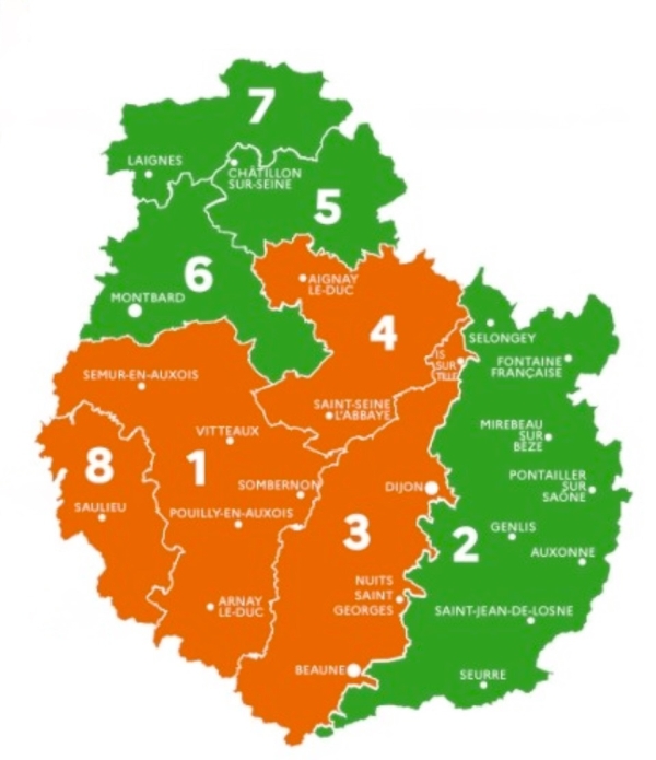 Prévention des feux de forêt en Côte-d'Or - 4 zones sont désormais placées en risque normal d'incendie tandis que les 4 autres zones restent placées en risque sévère dont le secteur de Beaune