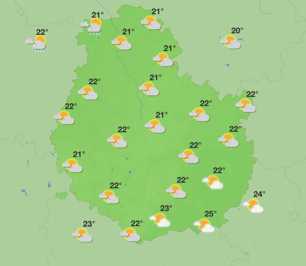 Météo en Côte-d’Or - Week-end mitigé avant la rentrée scolaire