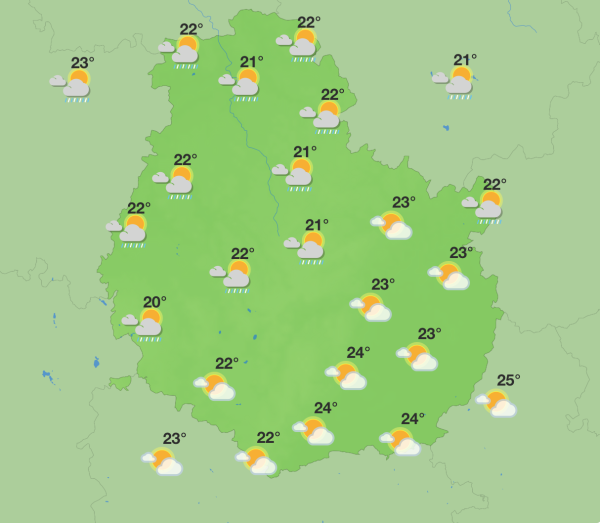 Météo en Côte-d’Or - Le soleil s’impose progressivement, jusqu’à 30°C ce week-end