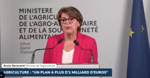 Agriculture - Annie Genevard annonce un plan de plus d’un milliard d’euros après la sécheresse et les canicules