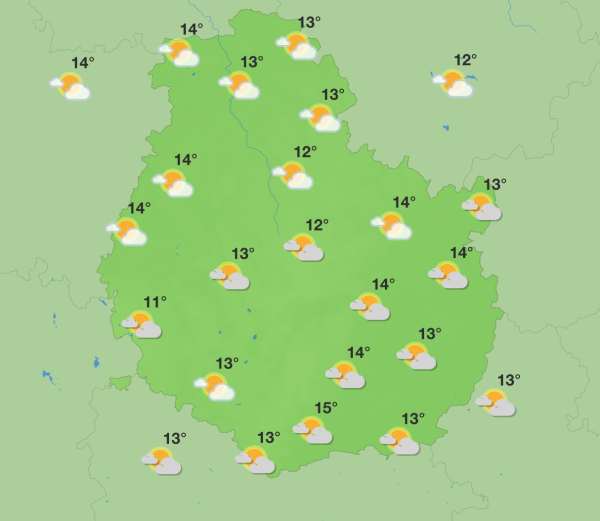 Météo en Côte-d’Or – Un week-end automnal avec de la pluie et une chute des températures