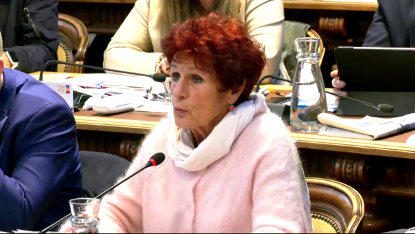 "Plus que jamais nous avons besoin du débat parlementaire
" réclame Catherine Hervieu, députée de Côte d'Or
