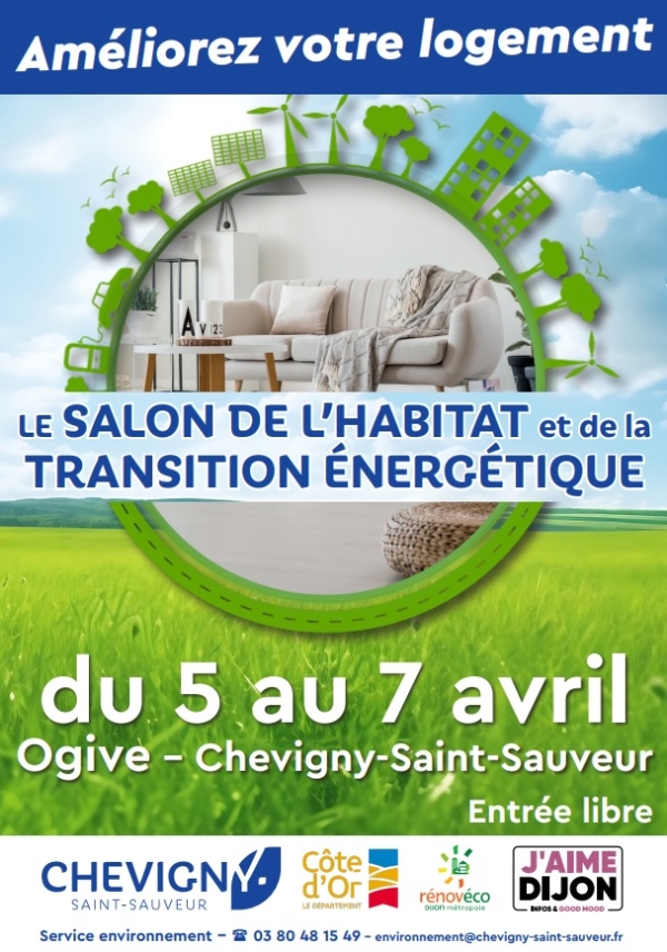 1er Salon de l'Habitat et de la Transition Énergétique à Chevigny-Saint-Sauveur du 5 au 7 avril, un rendez-vous incontournable pour réinventer son habitat