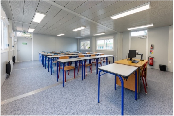 Dijon - Toutes les équipes du Département se sont mobilisées pour une réouverture du collège Champollion le 5 janvier 