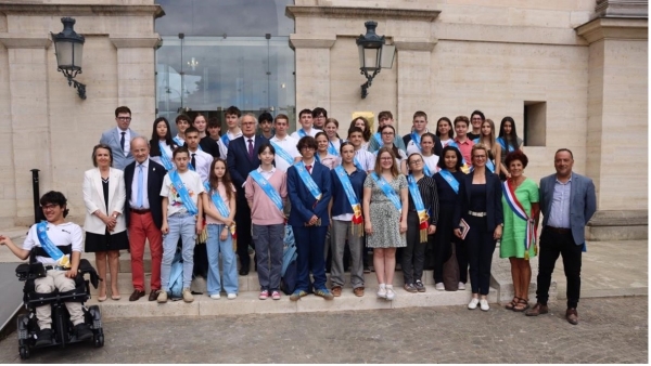 Une journée au cœur de la citoyenneté pour les Conseillers départementaux Jeunes de la Côte-d'Or 