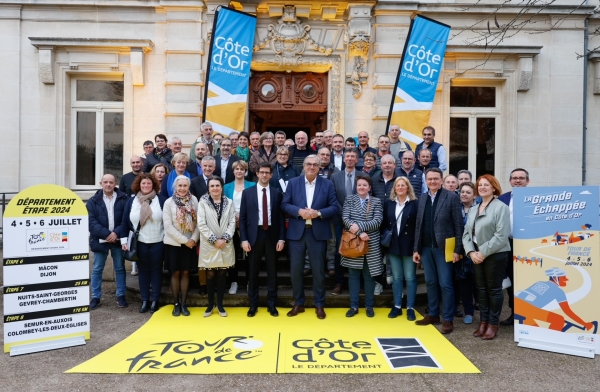 Tour de France - 51 maires des communes mobilisés pour la Côte-d’Or