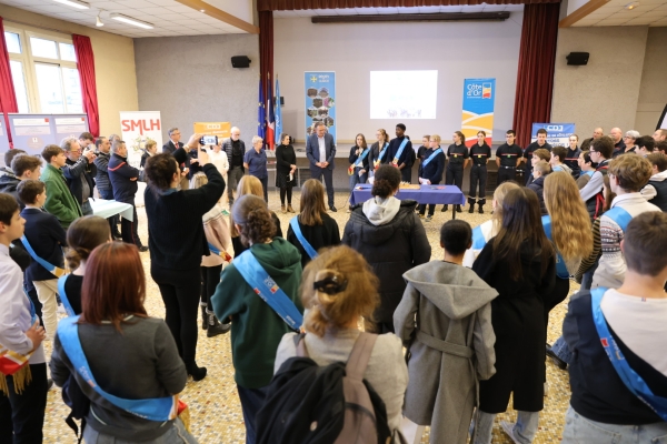 Le Conseil départemental des Jeunes délocalisé à Recey : une séance placée sous le signe des vœux et de l’engagement !