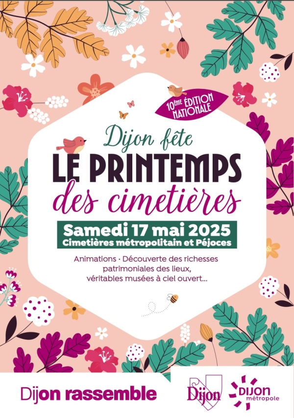 Printemps des cimetières : Dijon célèbre la vie, la mémoire et la biodiversité