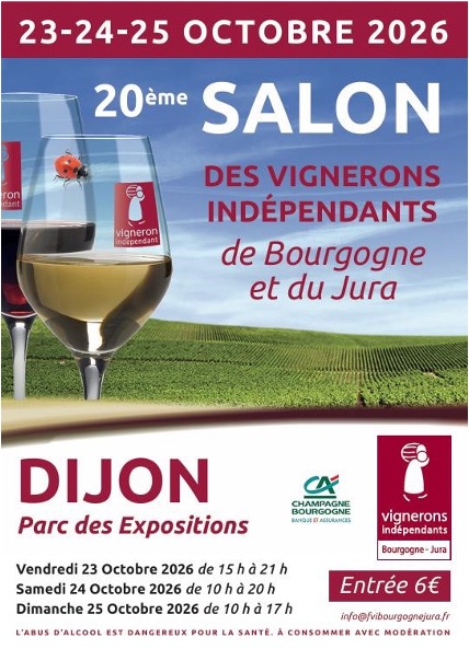 Dijon – Plus de 60 domaines réunis pour les 20 ans du Salon des Vignerons indépendants
