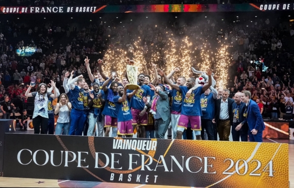 Basket - La JDA Dijon remporte la deuxième Coupe de France de son histoire