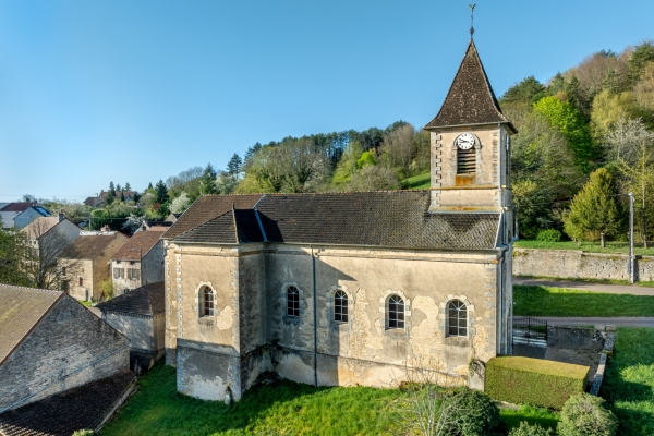 Fondation du Patrimoine - Église d'Urcy : sauver un trésor en péril