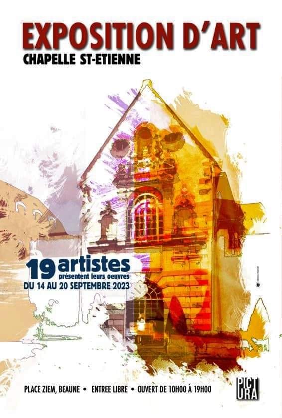 Beaune - Exposition collective à la Chapelle Saint-Etienne par l’association Pictura du 14 au 20 septembre 
