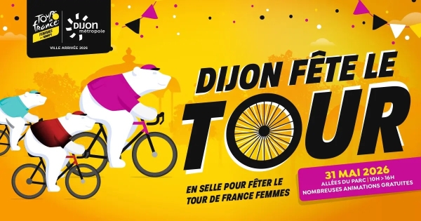 Dijon célèbre le vélo et les mobilités douces avec la Fête du Tour le dimanche 31 mai