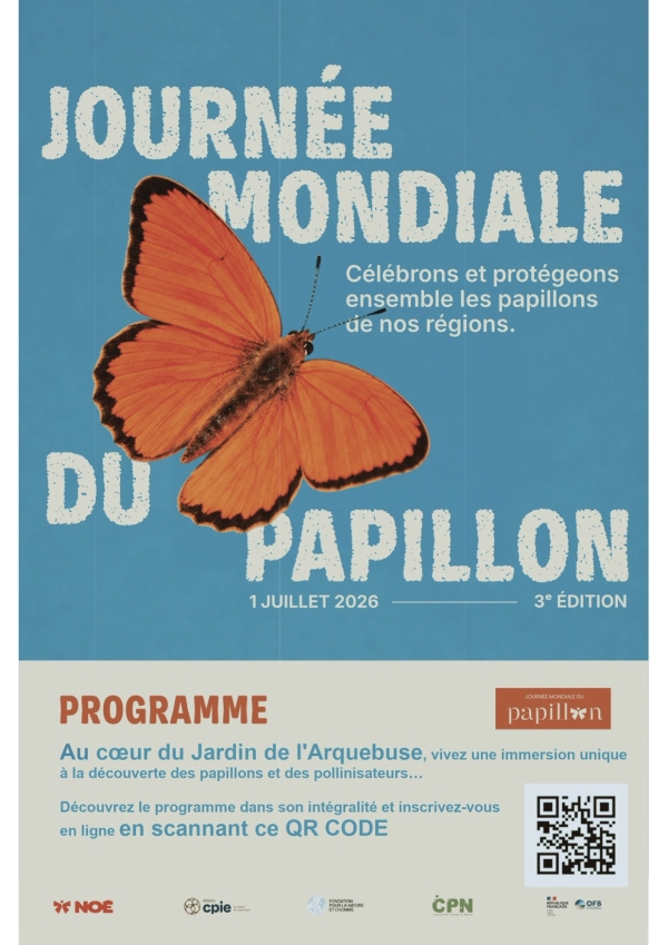 Dijon - Le Jardin de l’Arquebuse célèbre la Journée mondiale du Papillon le 1er juillet