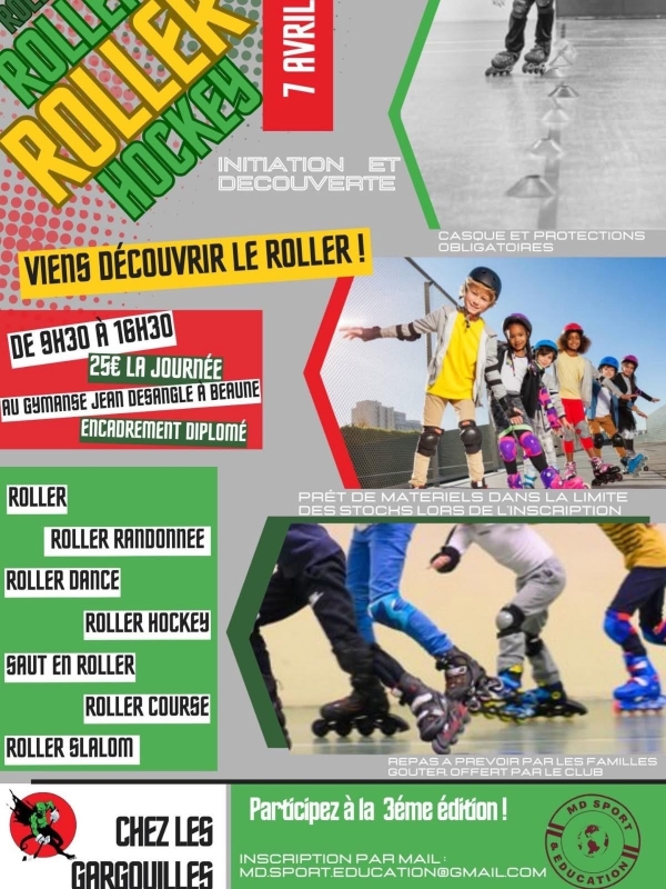 Beaune - “Viens découvrir le roller !” : le Club OK Roller Beaune ouvre ses portes ce mardi