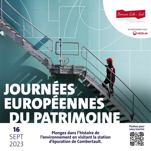 Journées Européennes du Patrimoine - Ouverture exceptionnelle de la station de dépollution des eaux usées de Combertault 