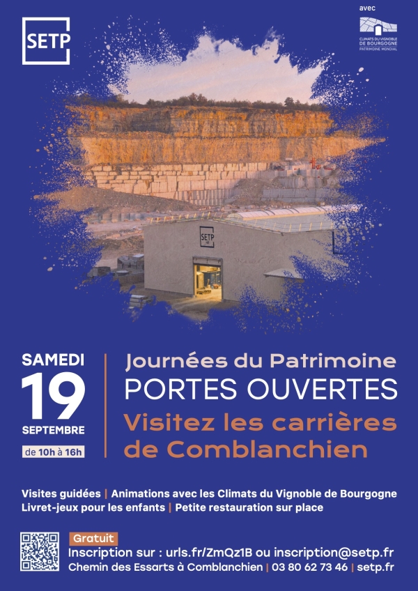 COMBLANCHIEN - La plus grande carrière de roche ornementale de France vous ouvre exceptionnellement ses portes 