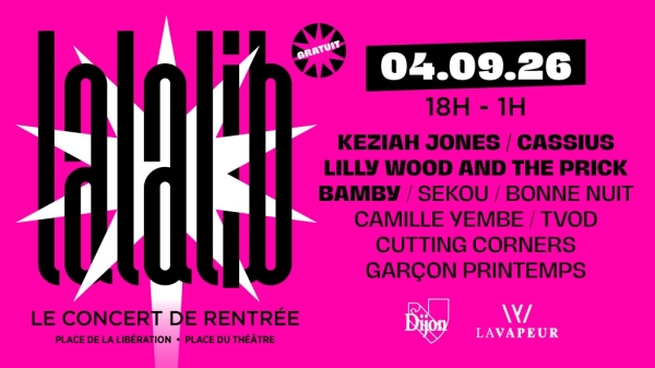 Dijon - Lalalib revient le 4 septembre pour une 22ᵉ édition gratuite avec Keziah Jones, Cassius, Bamby...