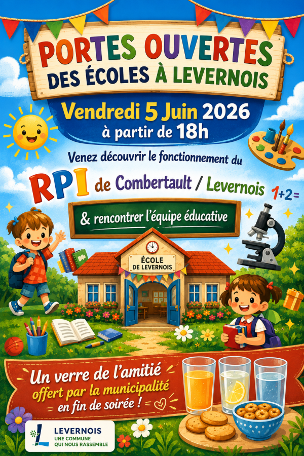  Levernois - Portes ouvertes du RPI Combertault, Levernois met en lumière une école dynamique, humaine et tournée vers les enfants