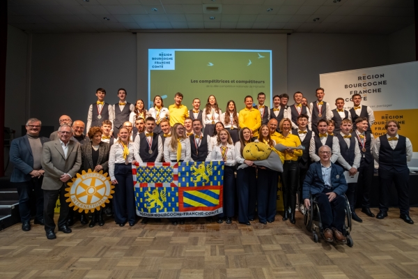 Compétition des Métiers Wordlskills 2025 :   cérémonie de mise l’honneur de l’équipe régionale des métiers Bourgogne-Franche-Comté 