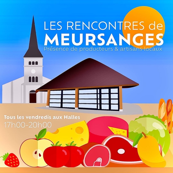 Rencontres de Meursanges avec producteurs et artisans locaux ce vendredi 15 septembre 