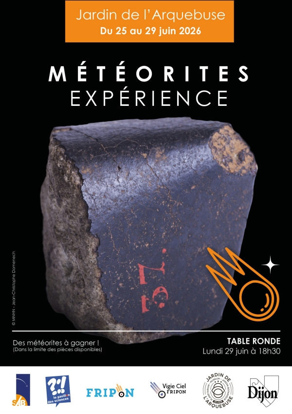 Dijon - Les météorites livrent leurs secrets au Jardin de l’Arquebuse