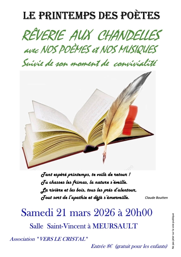 À Meursault, une “Rêverie aux chandelles” pour célébrer poésie et musique ce samedi soir