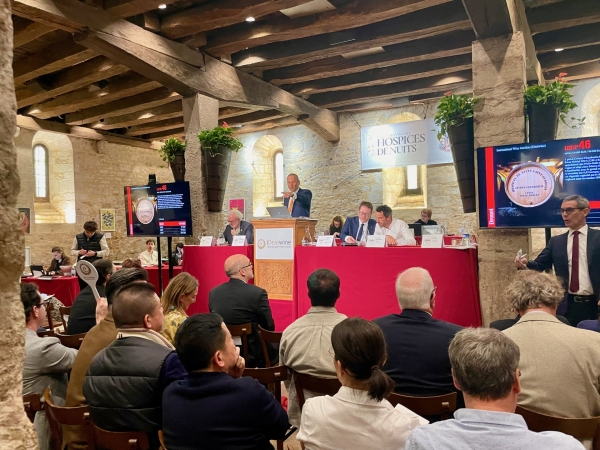 65e édition de la Vente des vins des Hospices de Nuits-Saint-Georges - 1,526 M€ récoltés, en hausse de 91,7 %