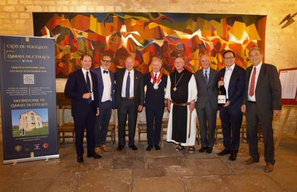 Près de 800 000 € récoltés au Clos de Vougeot pour la restauration de l’abbaye de Cîteaux