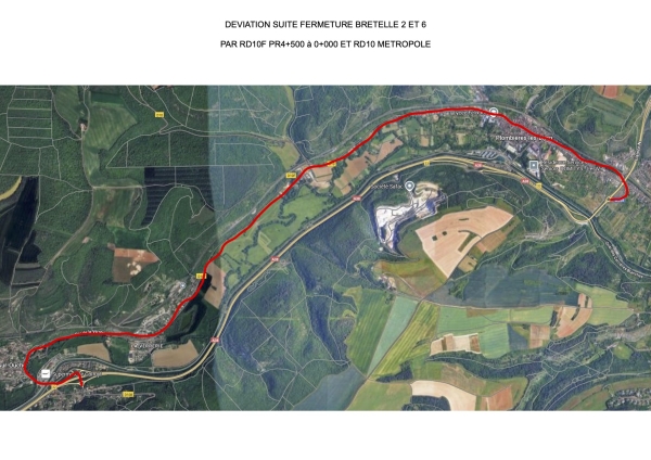 Travaux sur la Côte-d’Orienne (A38) 