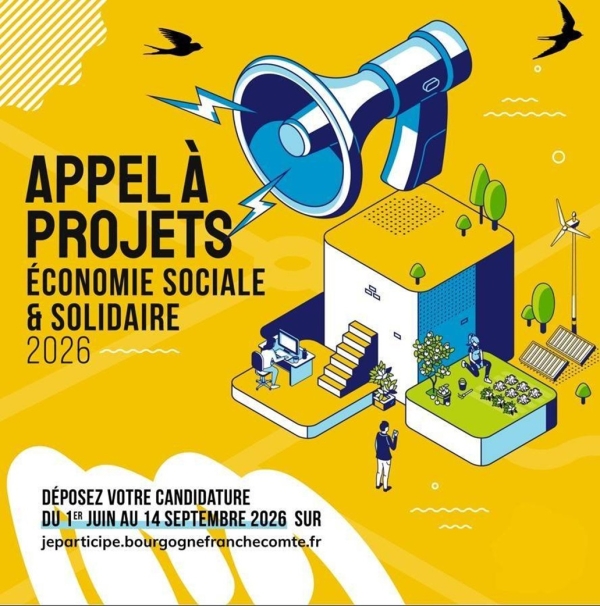 La Région Bourgogne-Franche-Comté lance l'édition 2026 des prix de l'Économie sociale et solidaire !