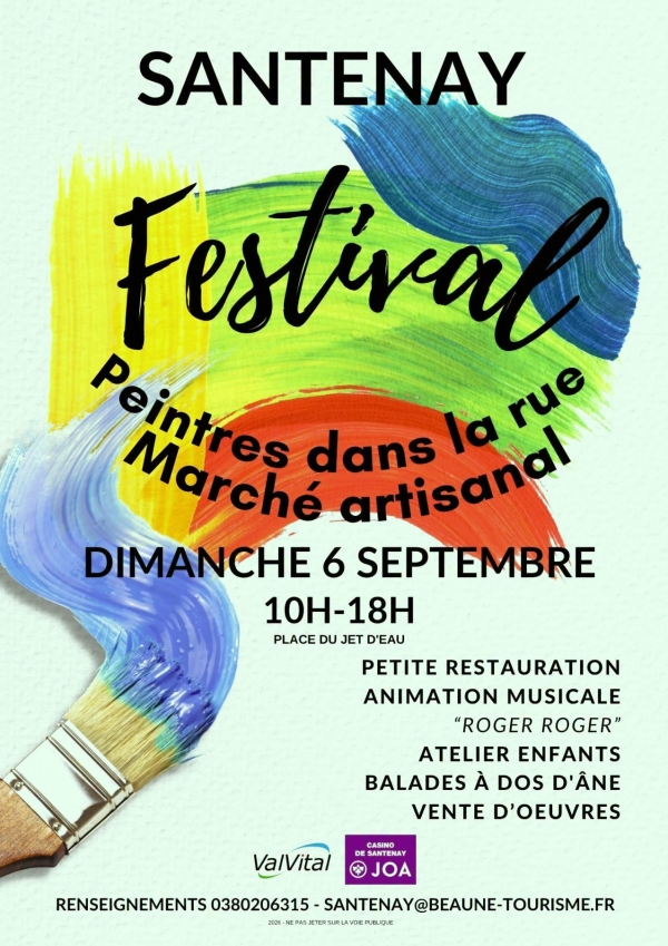 Santenay - Les peintres investissent les rues du village dimanche