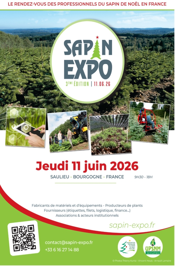 Sapin Expo - La grande rencontre destinée aux producteurs de sapins de Noël aura lieu le 11 juin à Saulieu