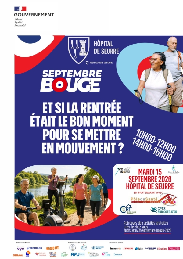Seurre – Une journée sport, santé et bien-être à l’hôpital le 15 septembre