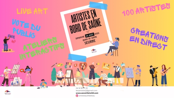 La Journée des Artistes revient à Seurre pour une 6ᵉ édition haute en couleurs