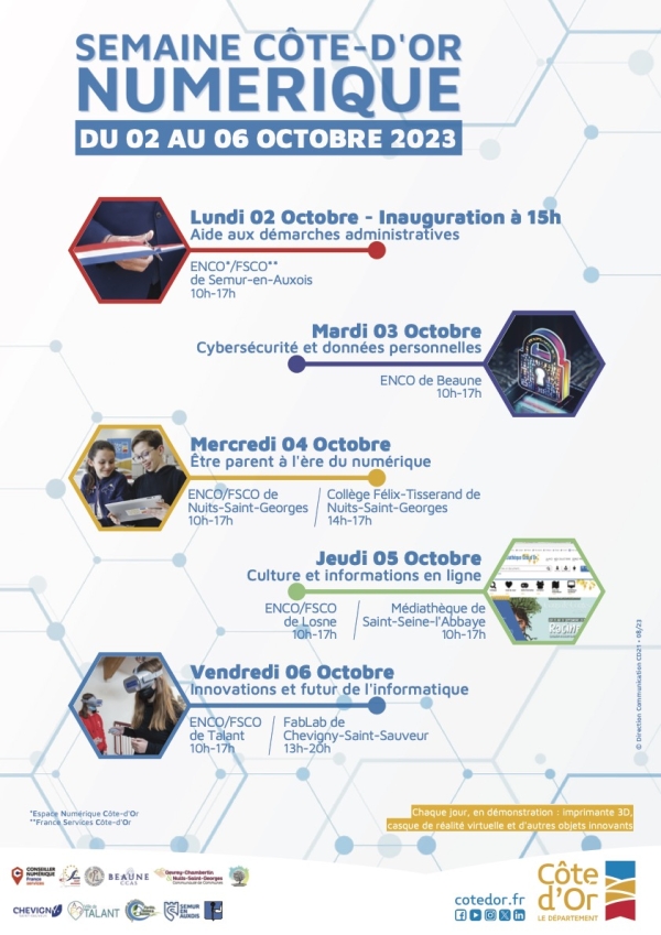 Semaine Côte-d’Or Numérique : une première pour mieux lutter contre la fracture numérique